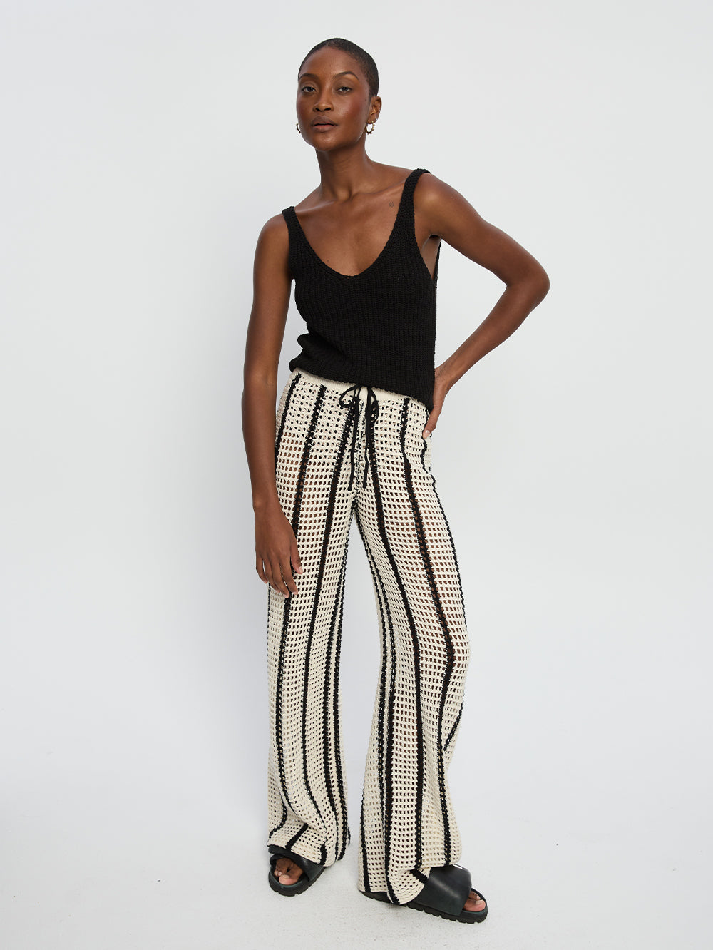 Lana Knit Cami // Black