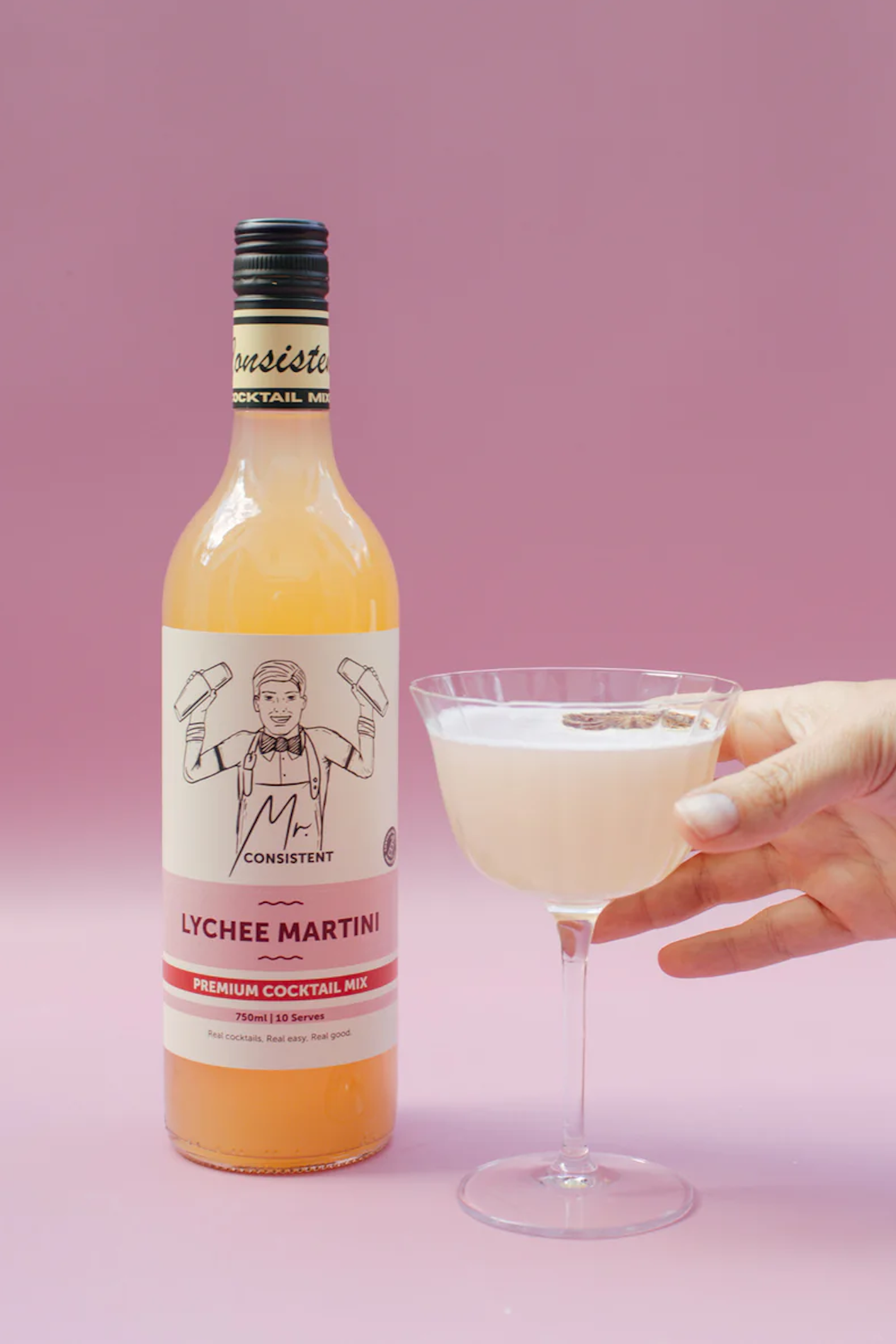 Mr. Consistent Lychee Martini Mixer