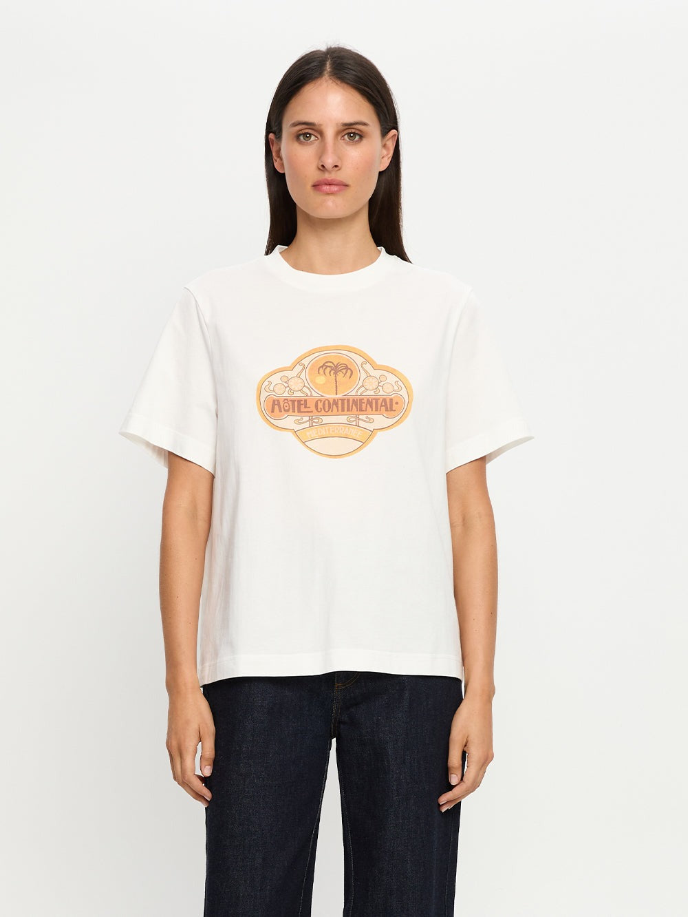 Mediterranee Tee // White