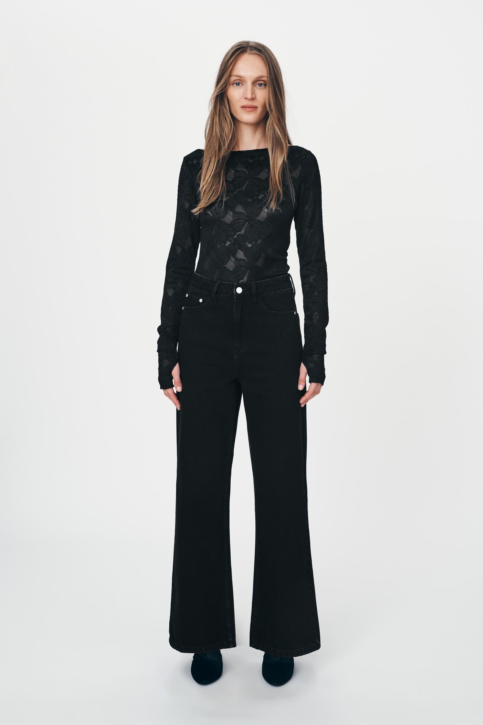 Molly Classic Jeans // Noir