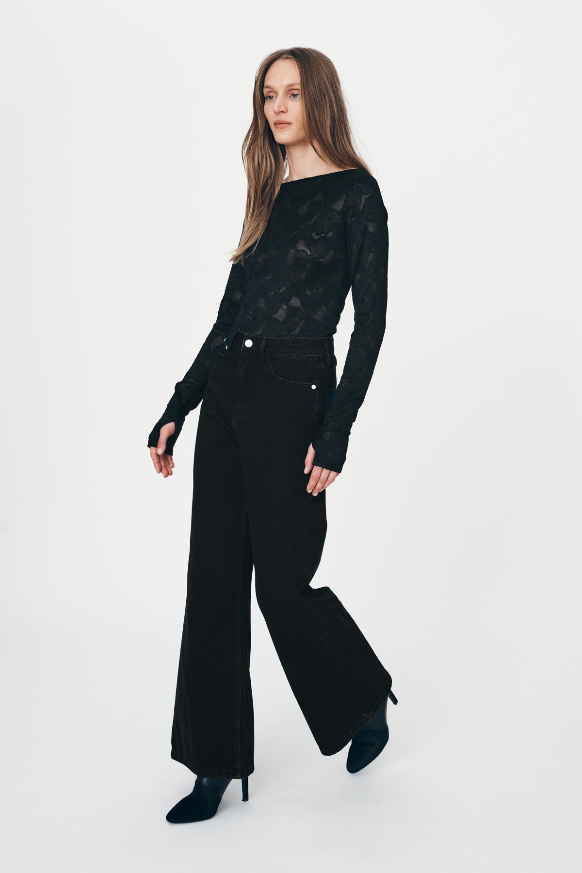 Molly Classic Jeans // Noir