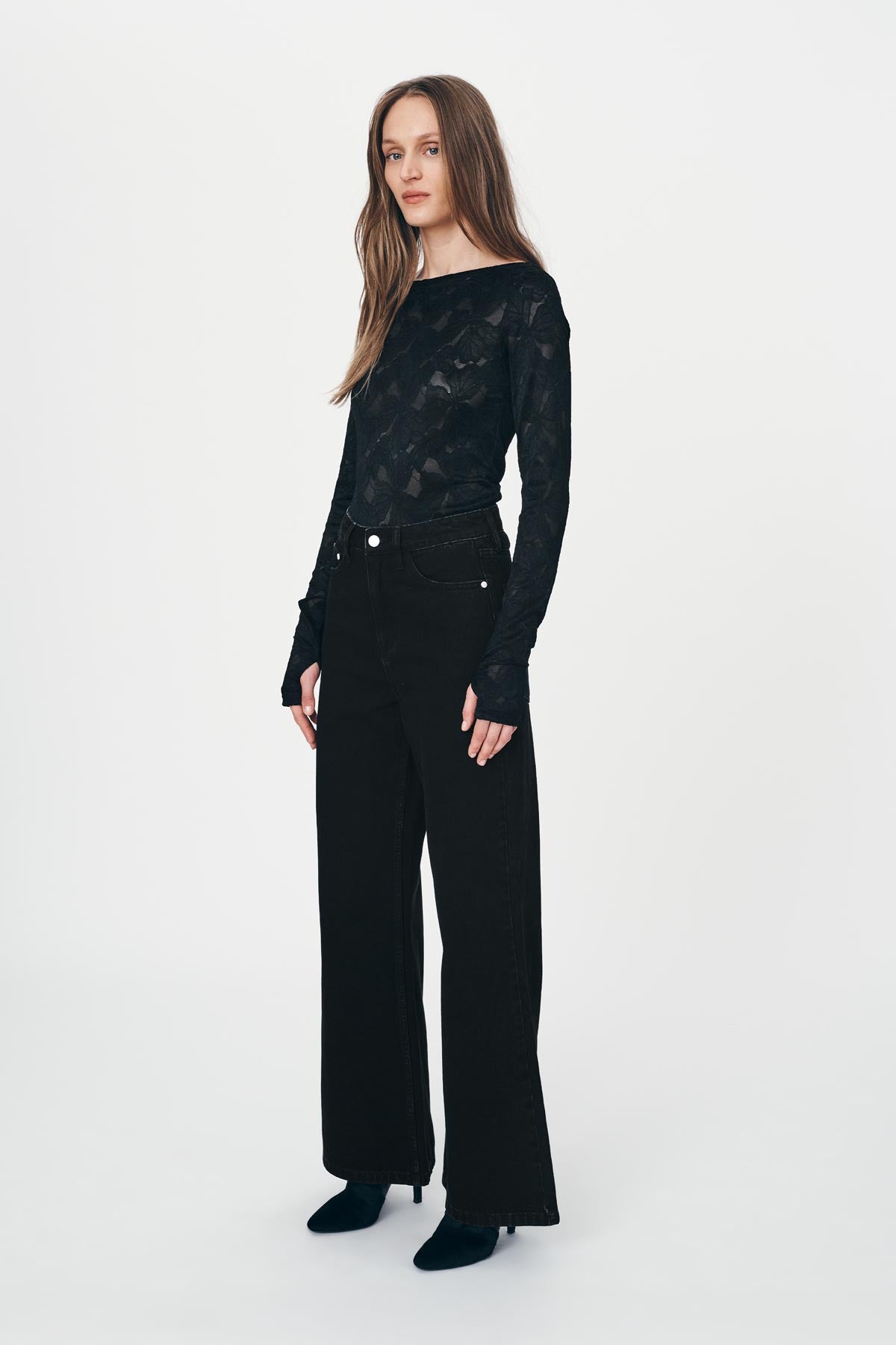 Molly Classic Jeans // Noir