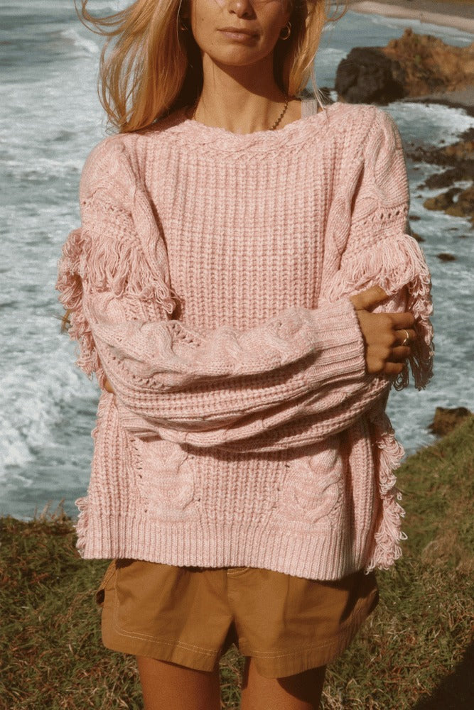 Nomadic Knit Jumper // Dusty Rose