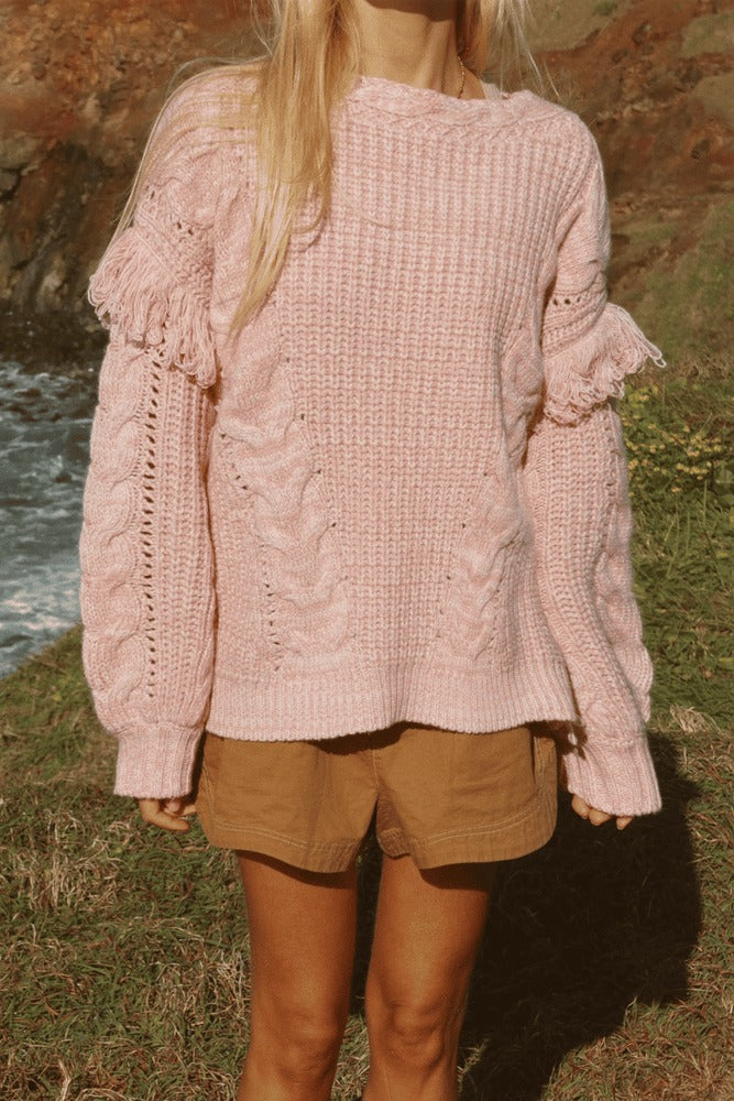 Nomadic Knit Jumper // Dusty Rose