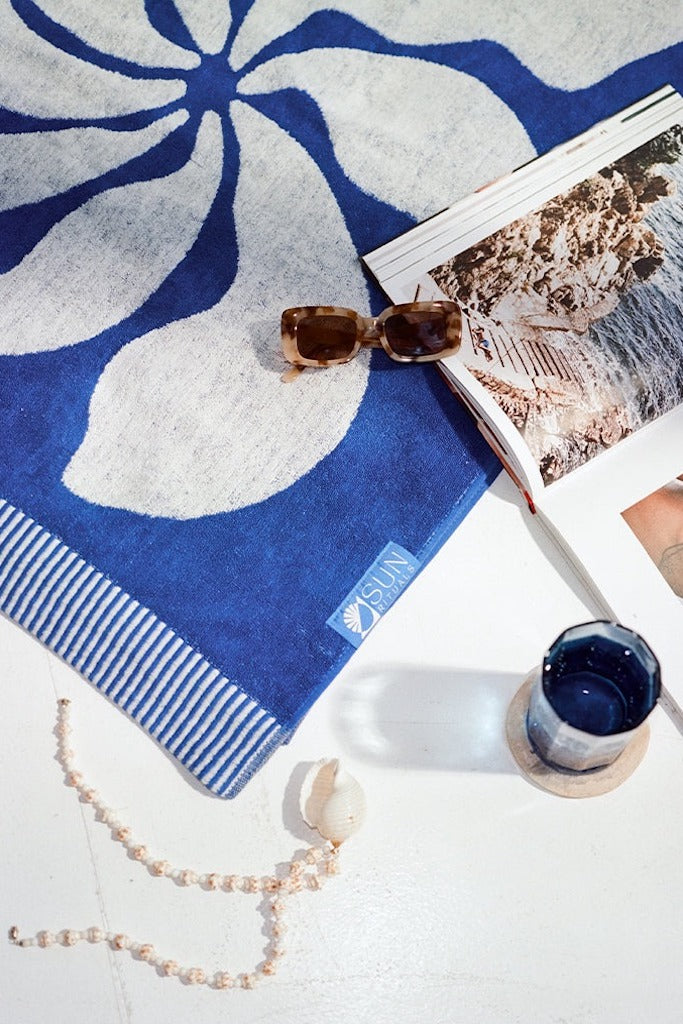 Lagos Towel // Sea Blue