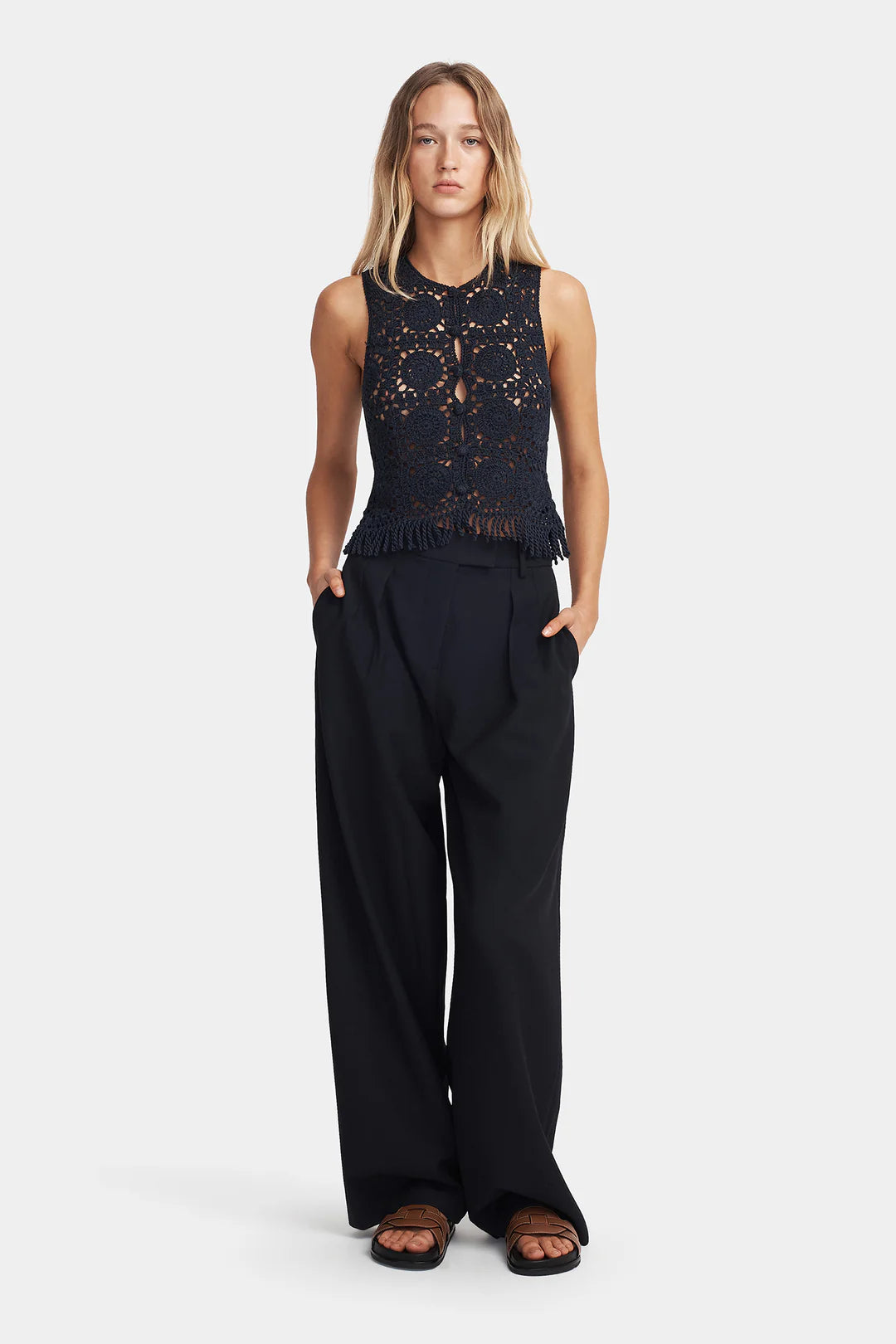 Brady Suit Pant // Navy