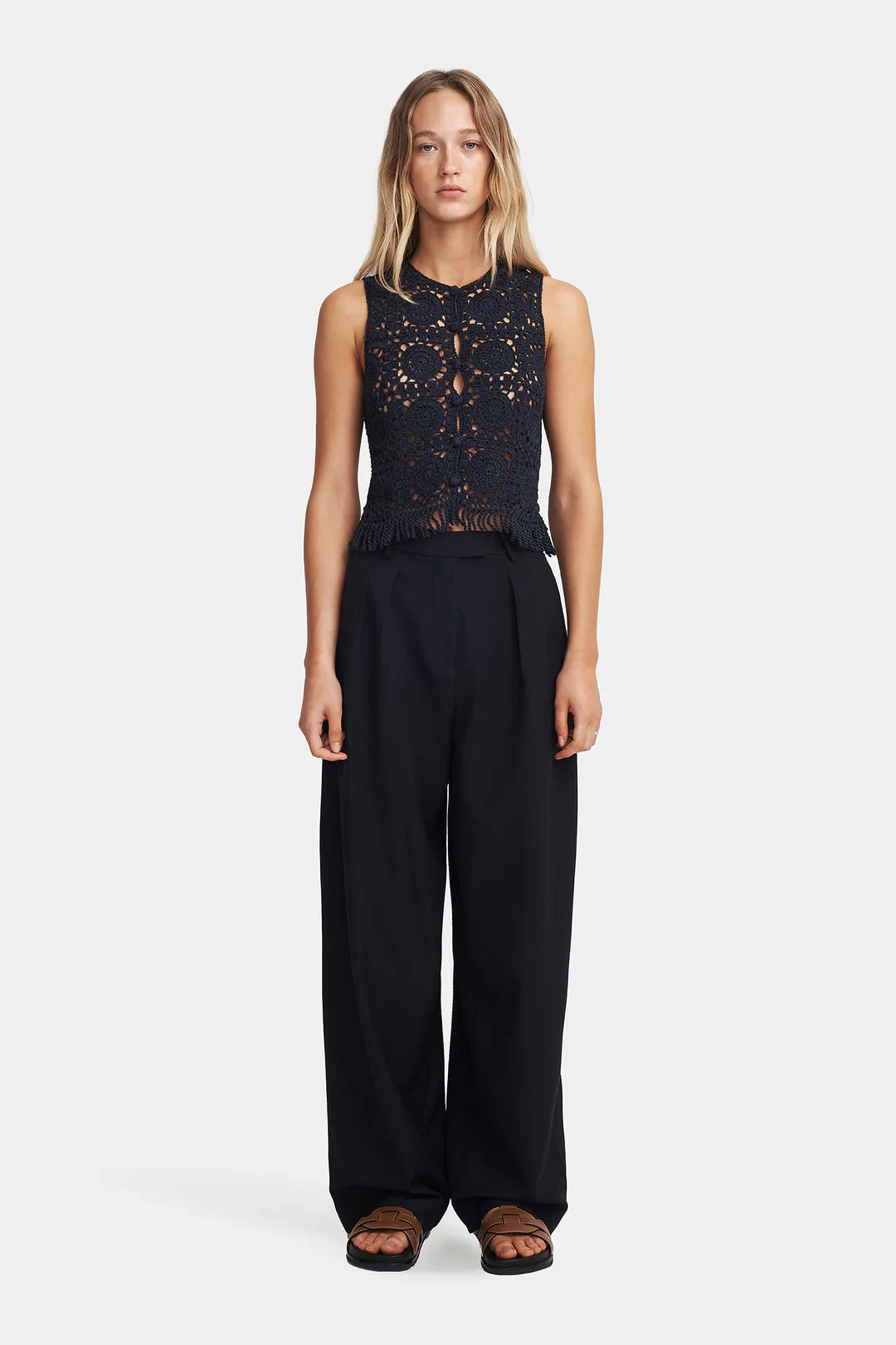 Brady Suit Pant // Navy