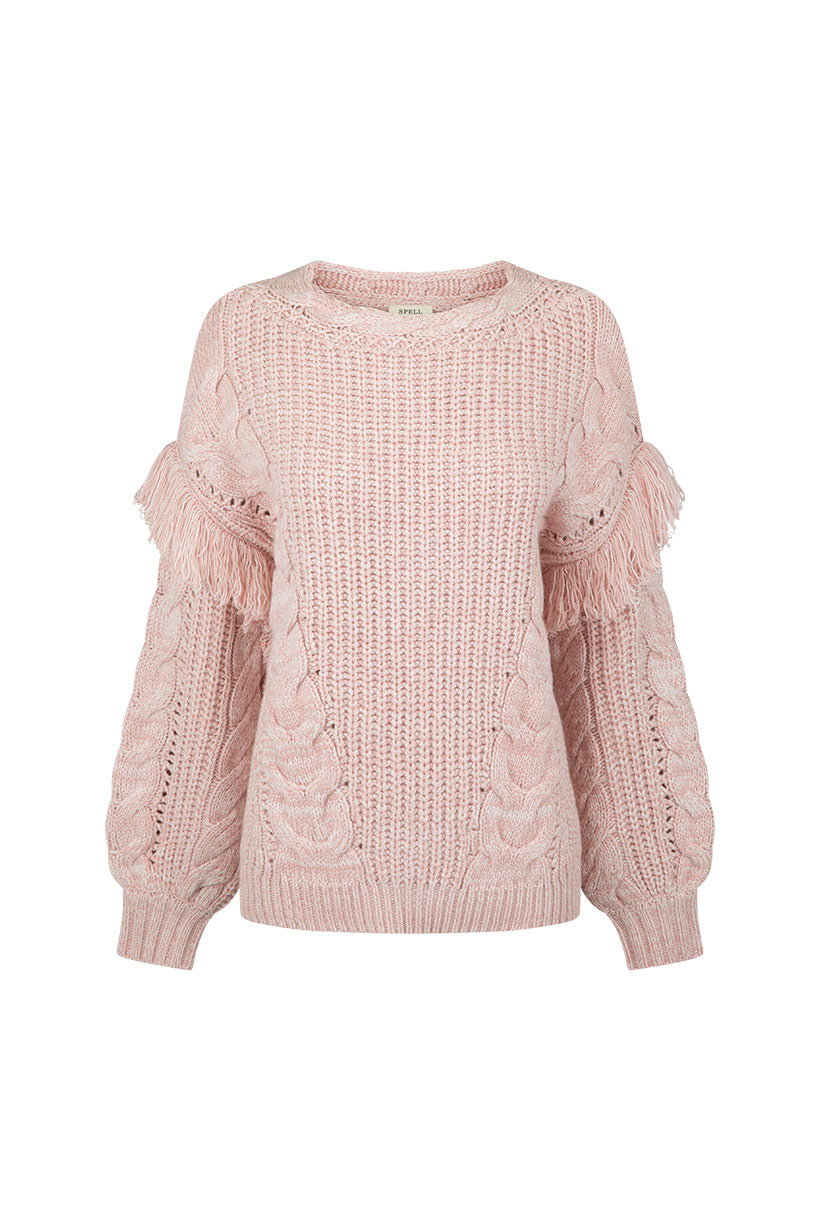 Nomadic Knit Jumper // Dusty Rose