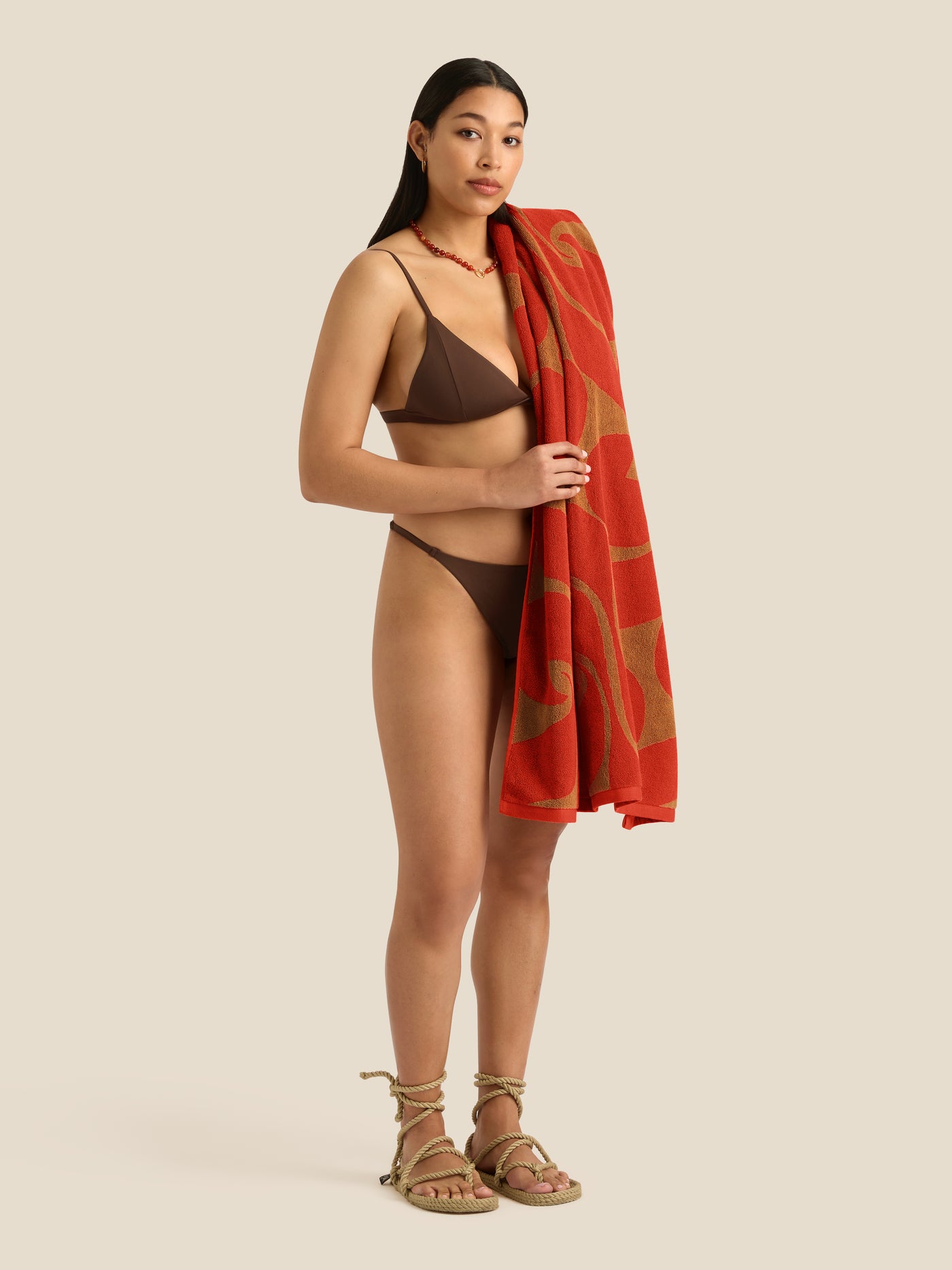 Wave Towel // Spice