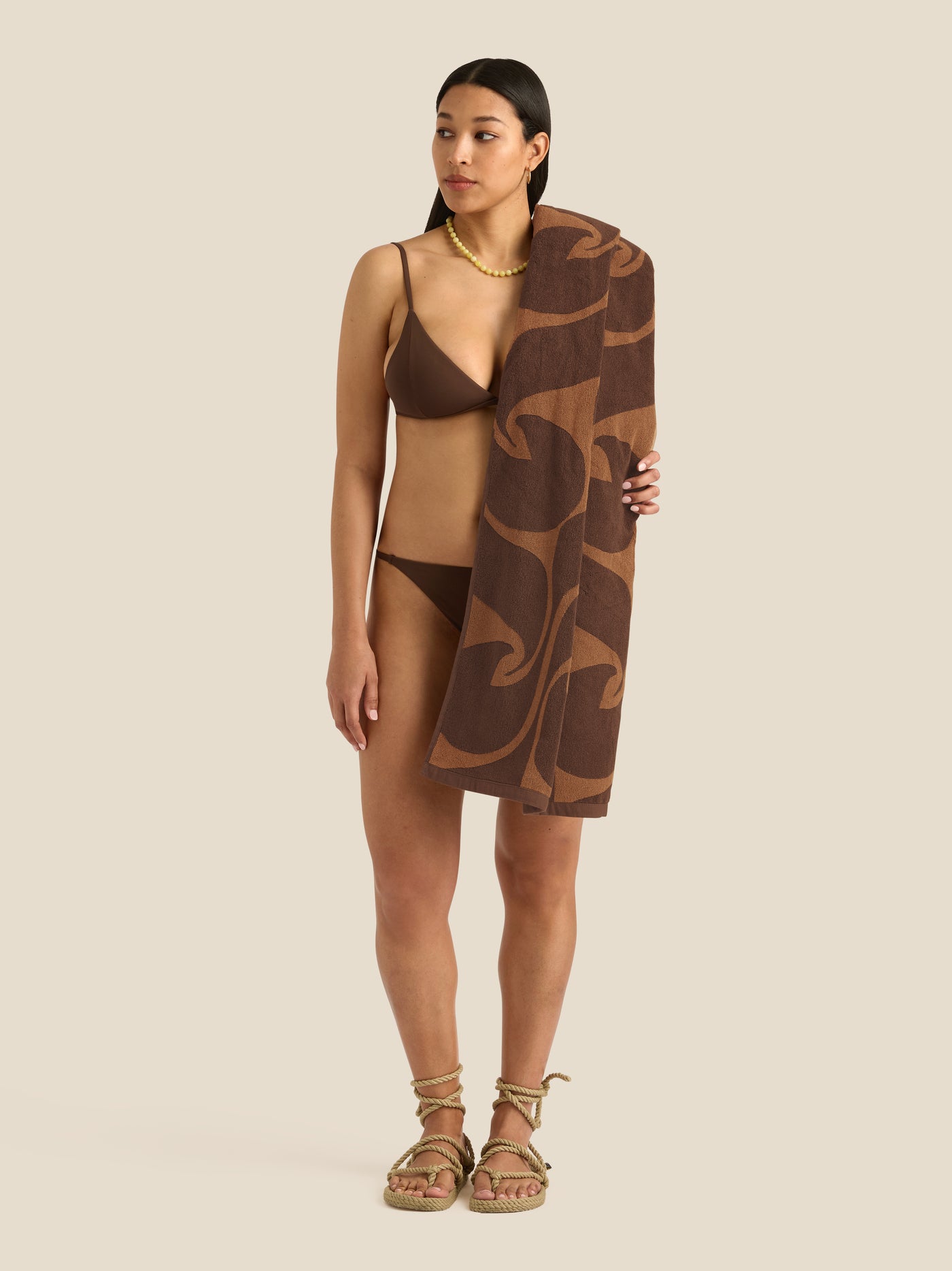 Wave Towel // Umber