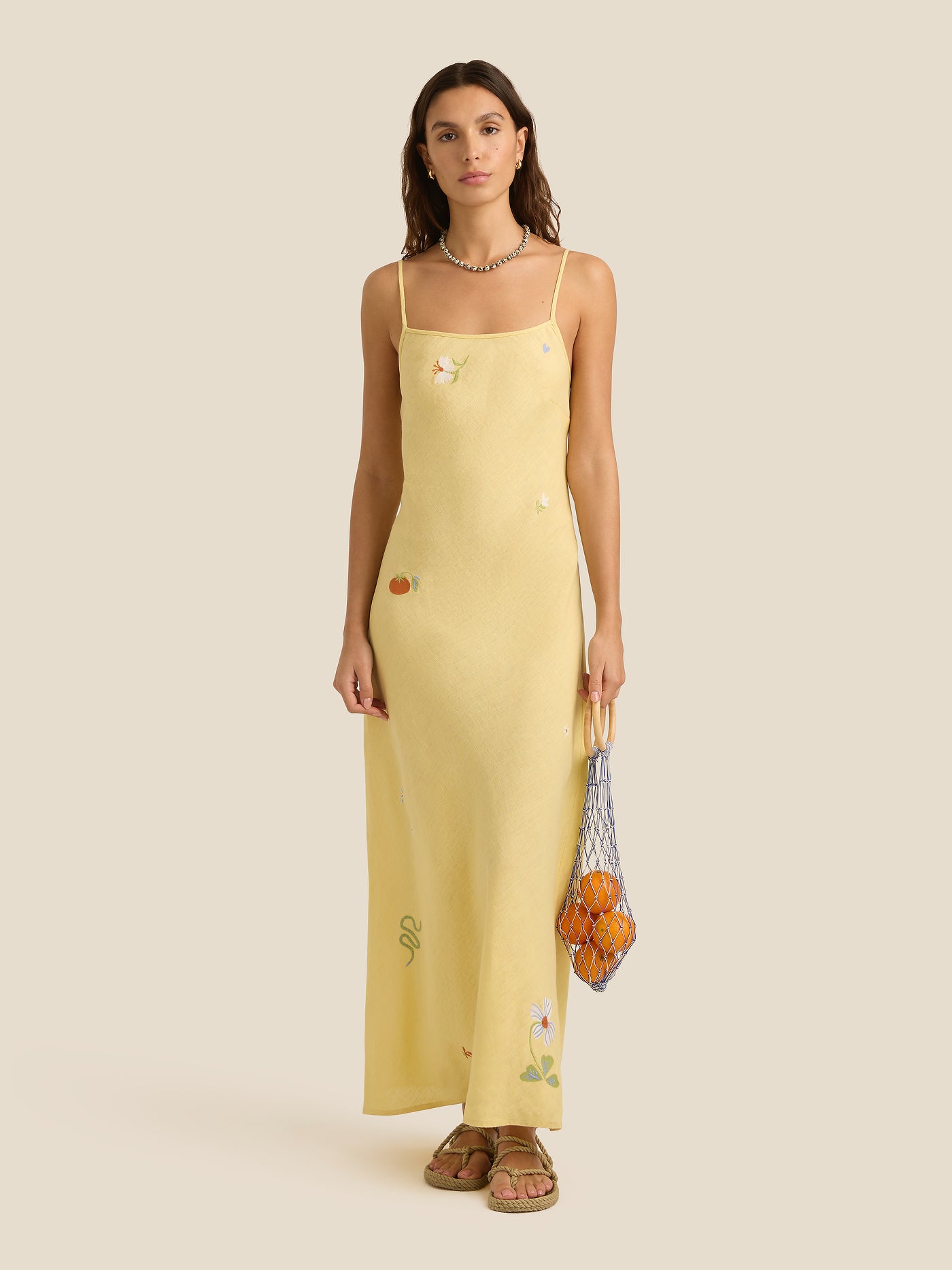 Lana Dress // Charm Embroidery