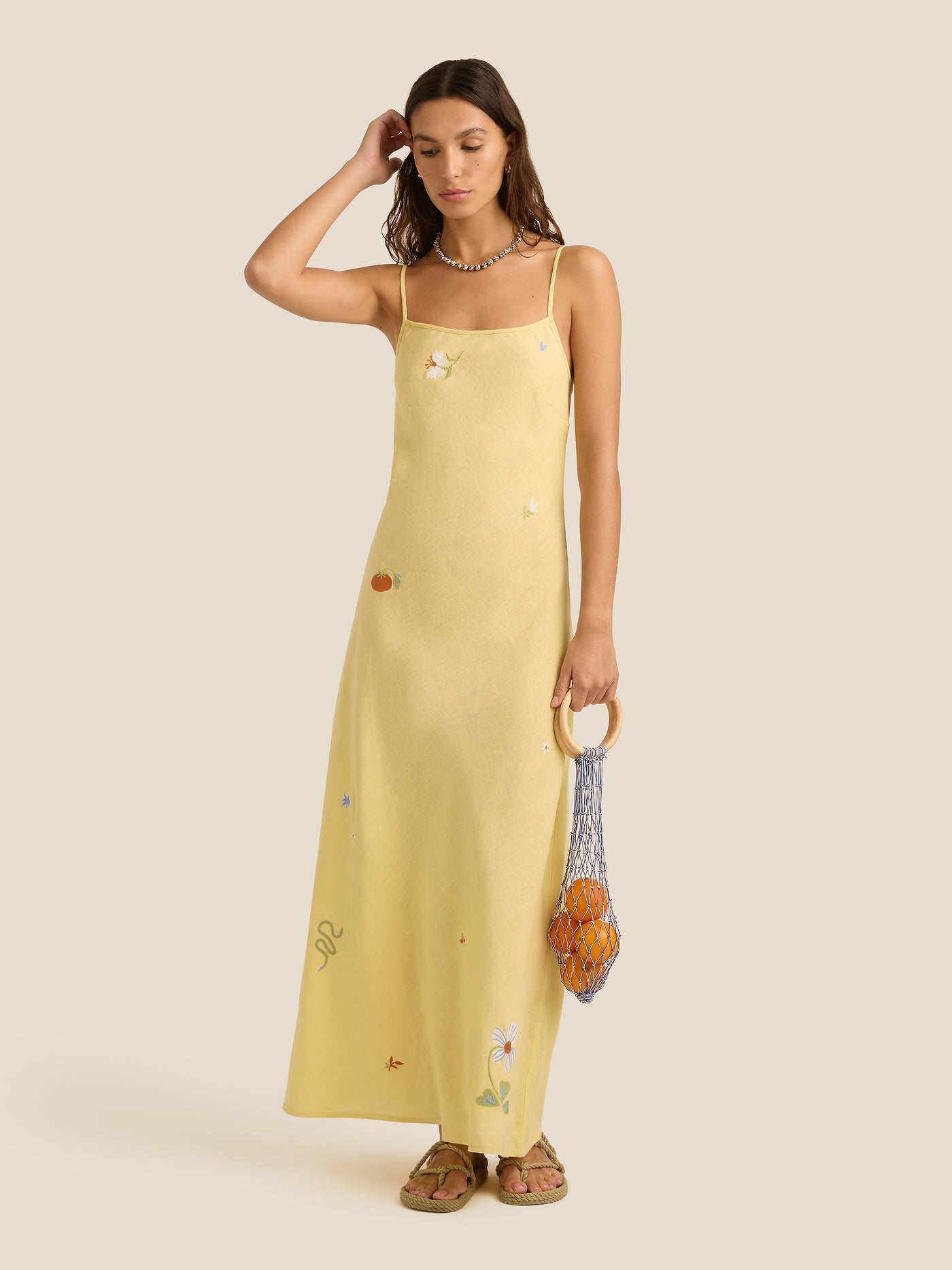 Lana Dress // Charm Embroidery