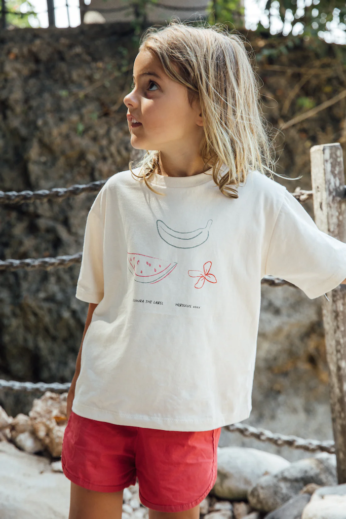 Hibiscus Tee // Undyed