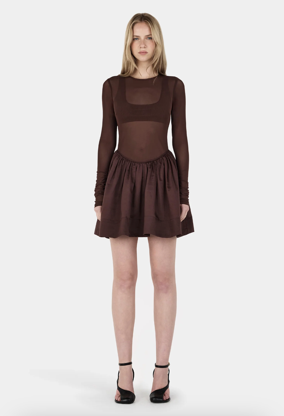 Kita Mini Dress // Chocolate