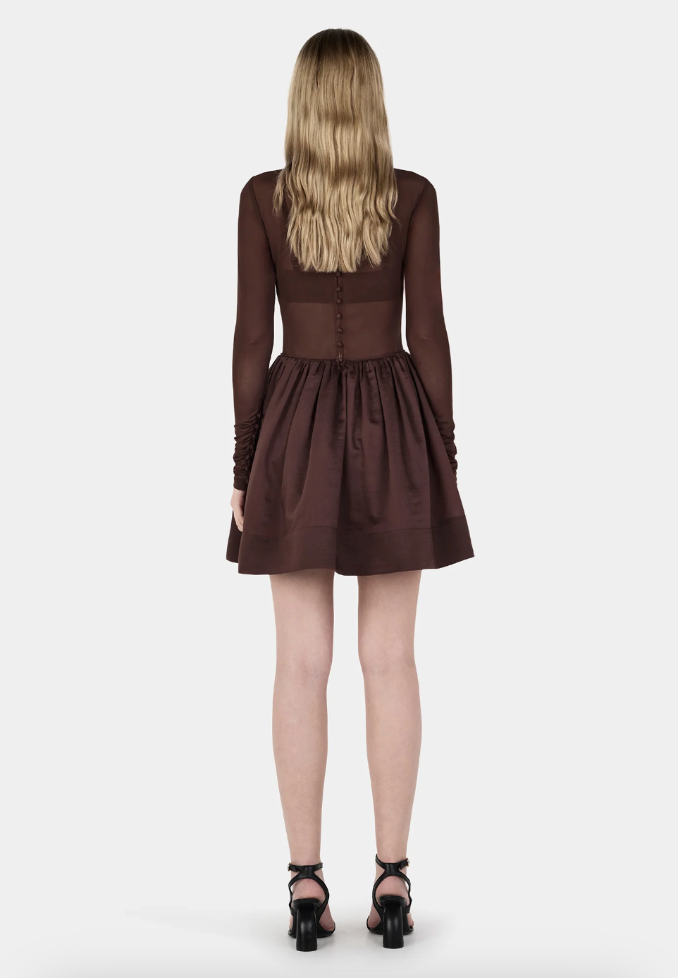Kita Mini Dress // Chocolate