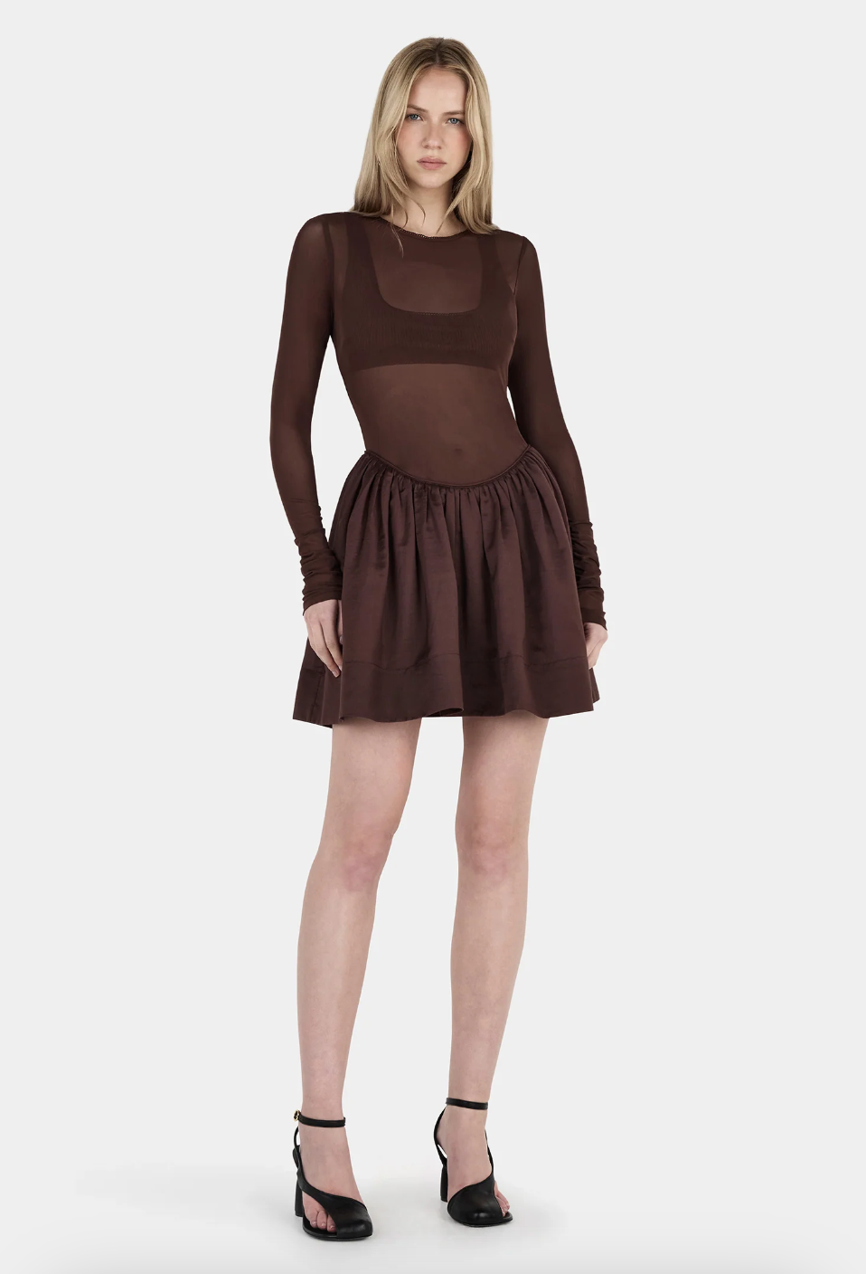 Kita Mini Dress // Chocolate