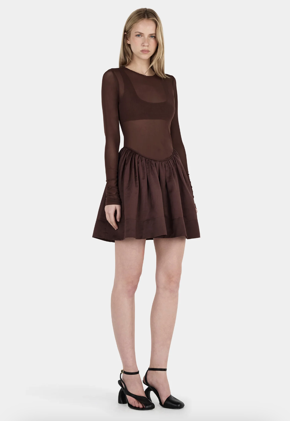 Kita Mini Dress // Chocolate