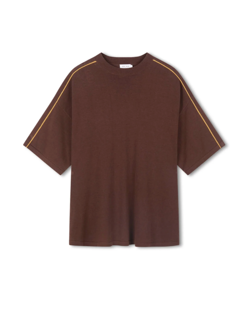 Pippa Oversized Tee // Espresso