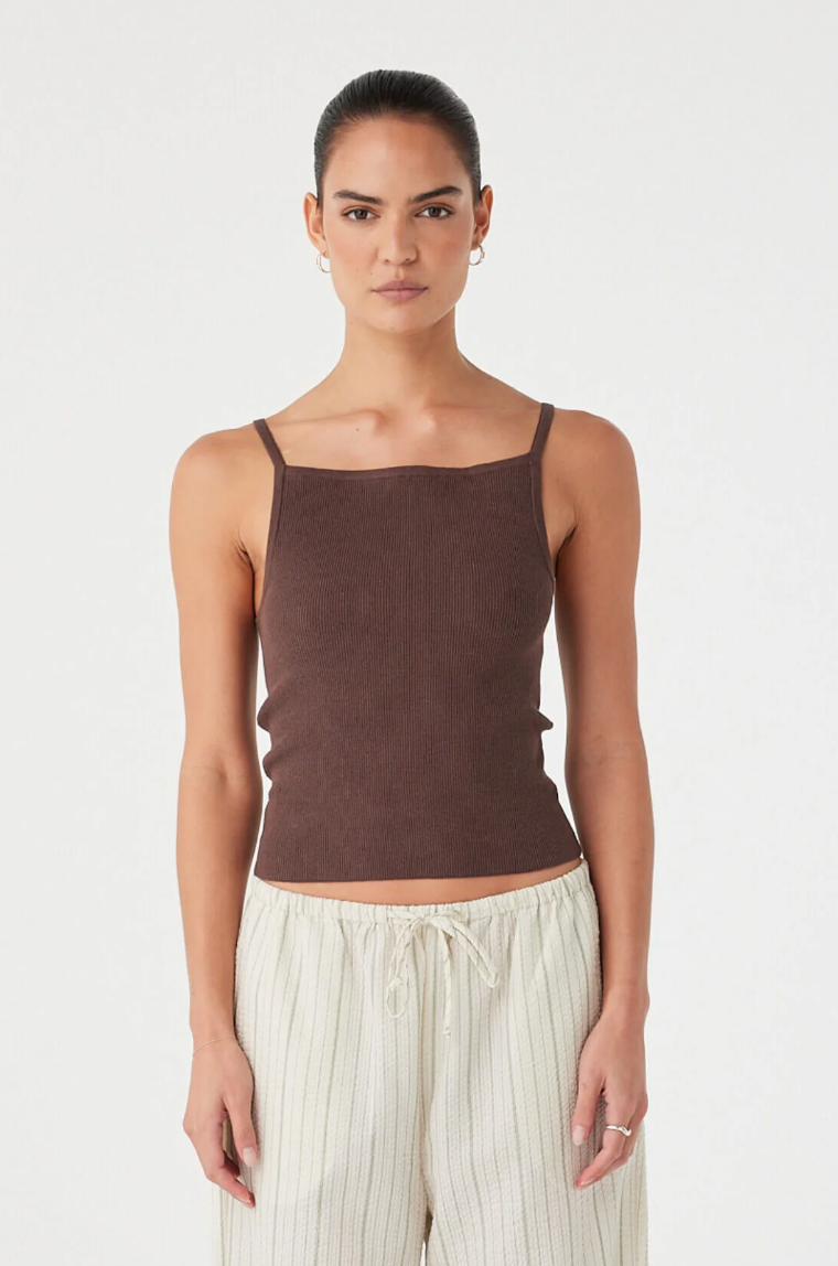 Sienna Tank // Espresso