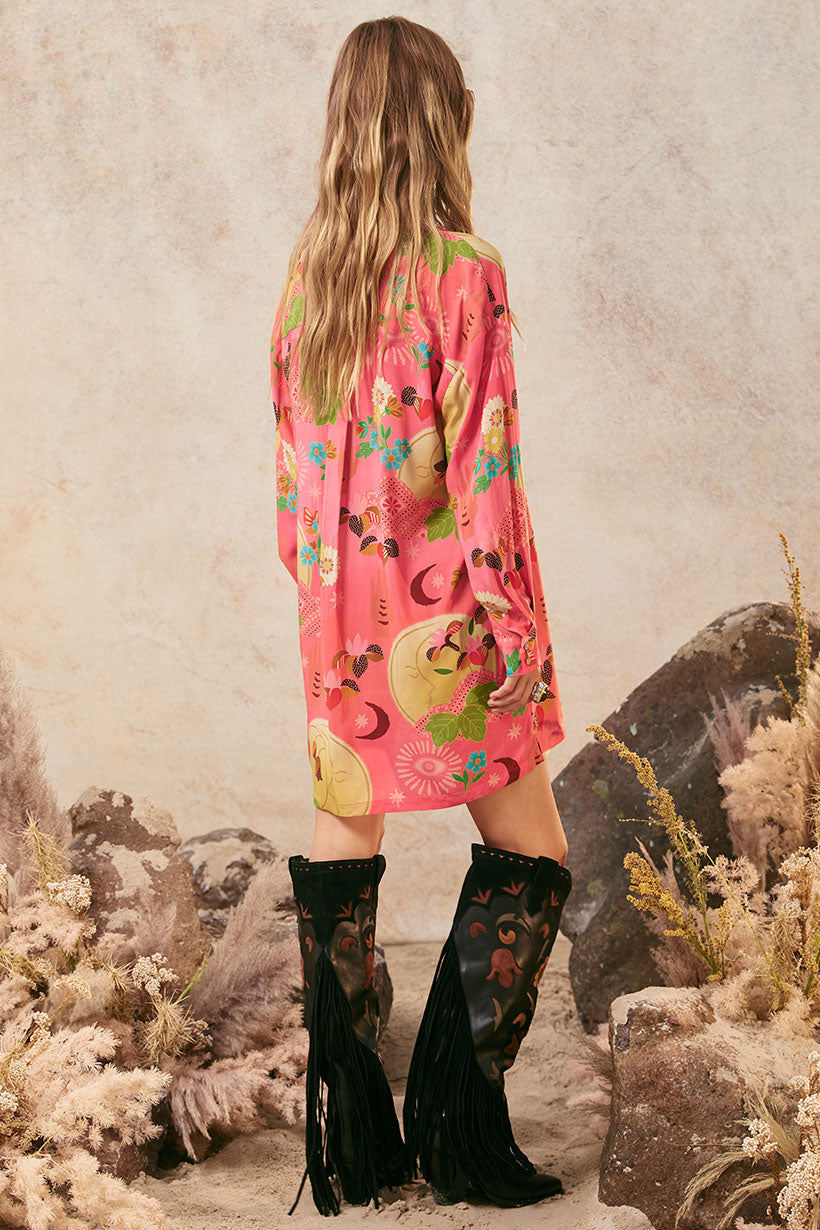 Libertine Shirt Dress // Cayenne