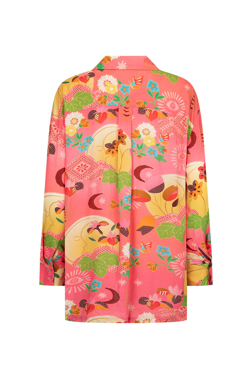 Libertine Shirt Dress // Cayenne