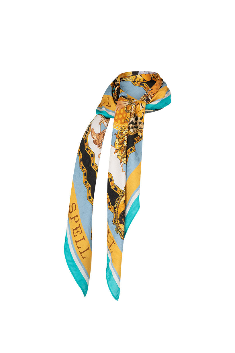 Lovers & Dreamers Head Scarf // Gold