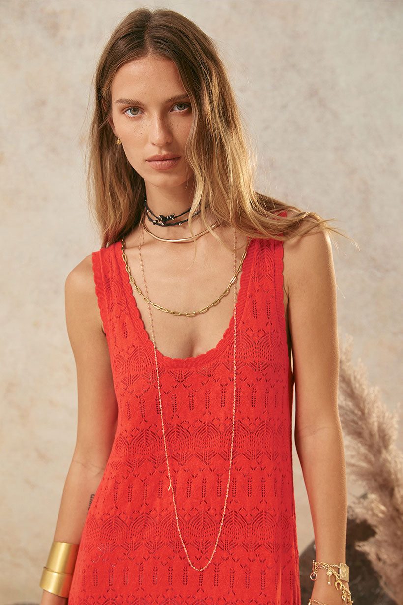 Siesta Maxi Dress // Chilli