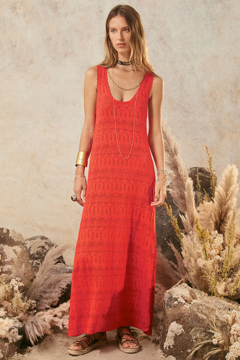 Siesta Maxi Dress // Chilli