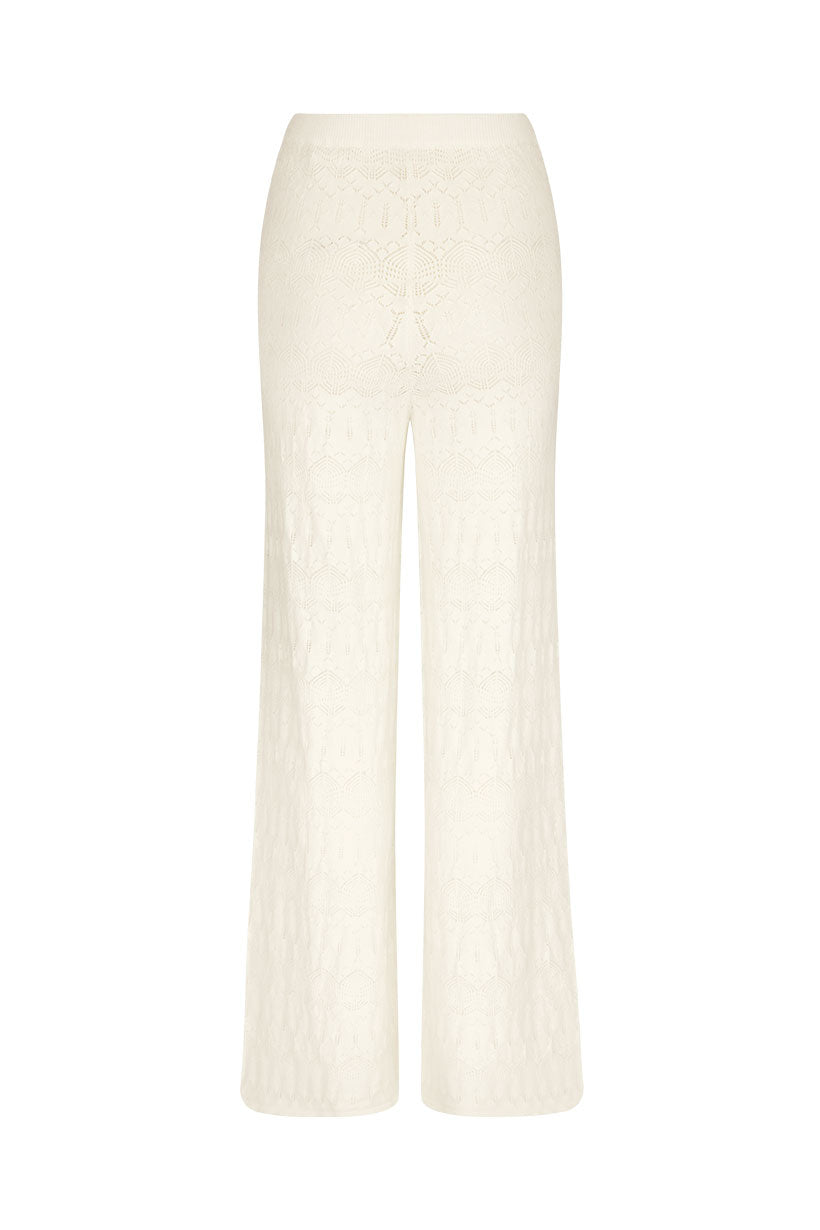Siesta Pant // White Sand