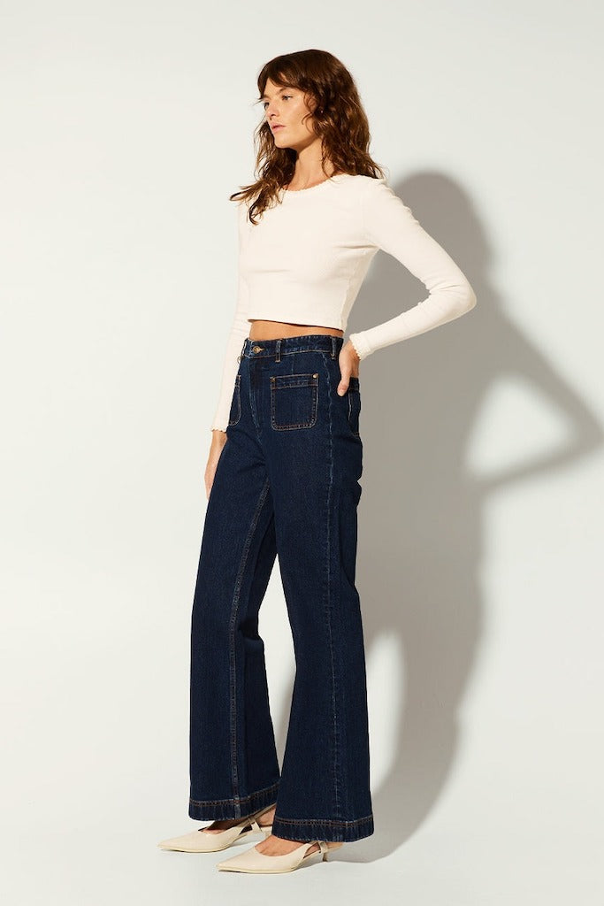 Tallulah Crop Top // Ivory