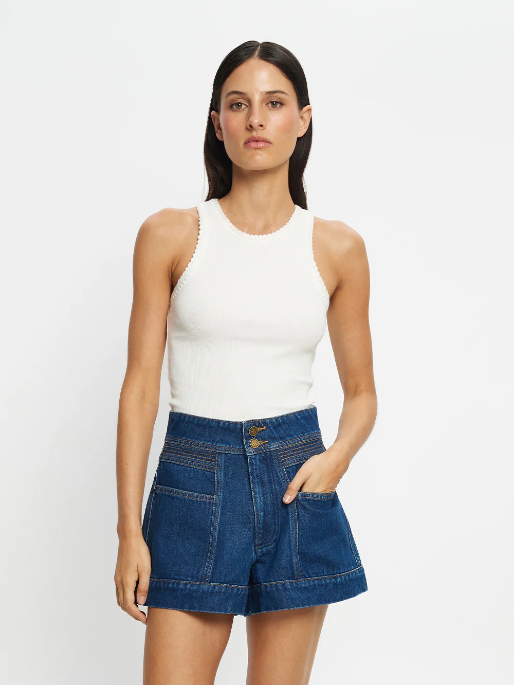 Tallulah Tank // Ivory