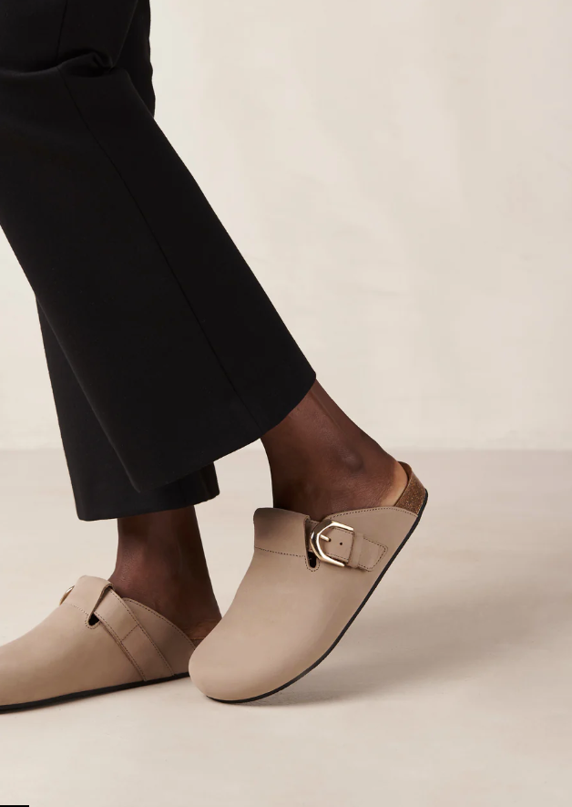 Travis Mules // Grey Leather
