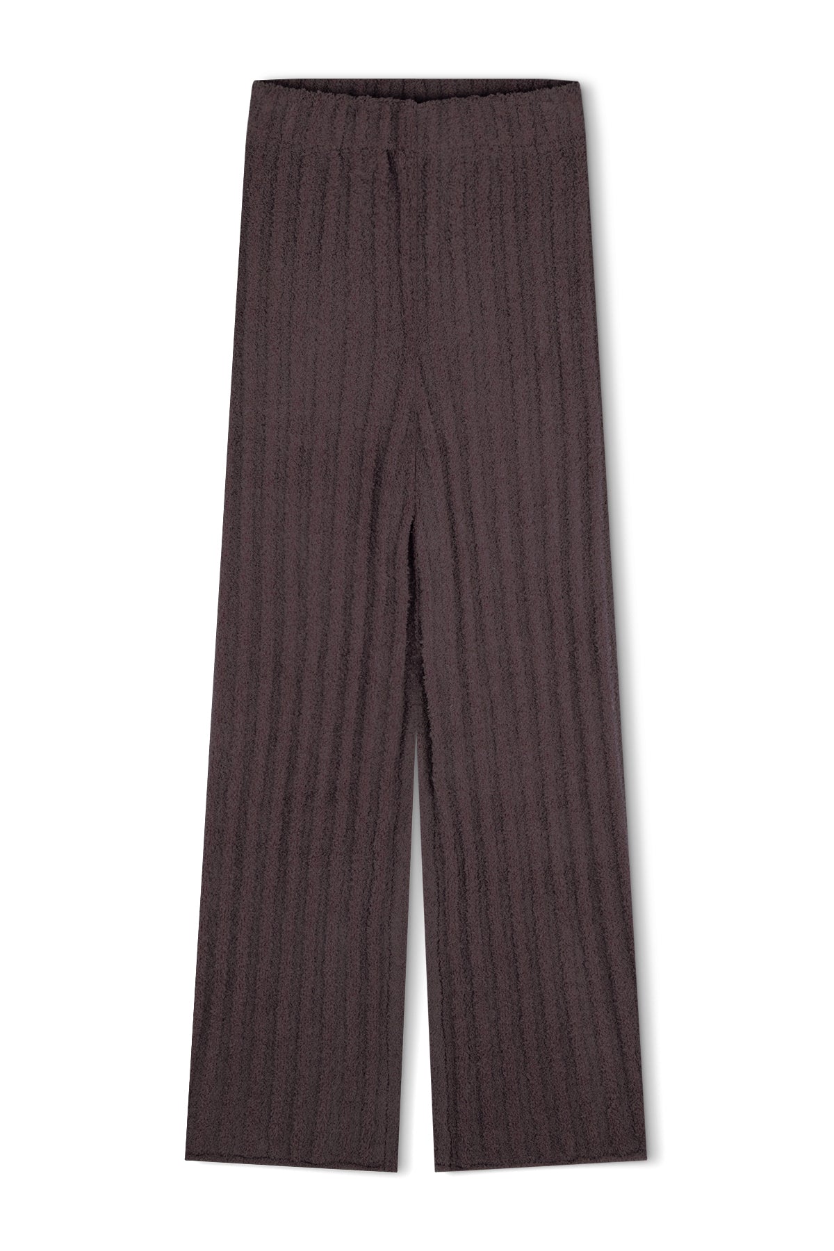 Textured Stripe Knit Pant // Currant