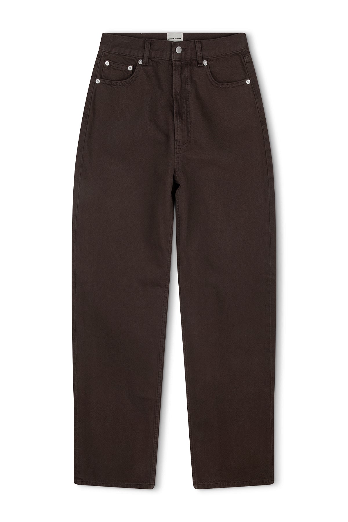Mid Rise Recycled Denim Jean // Cocoa