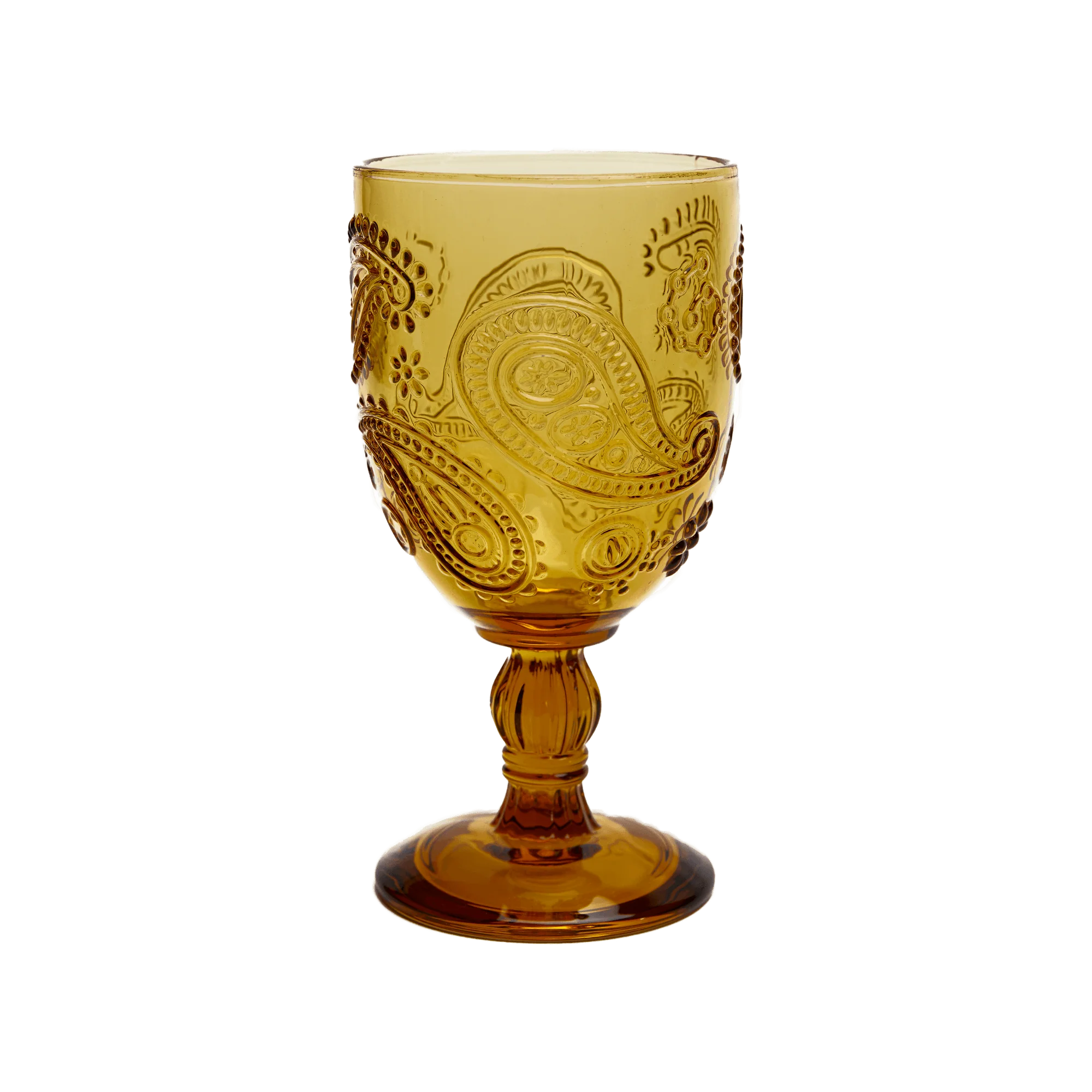 Goblet Set of 2 // Amber