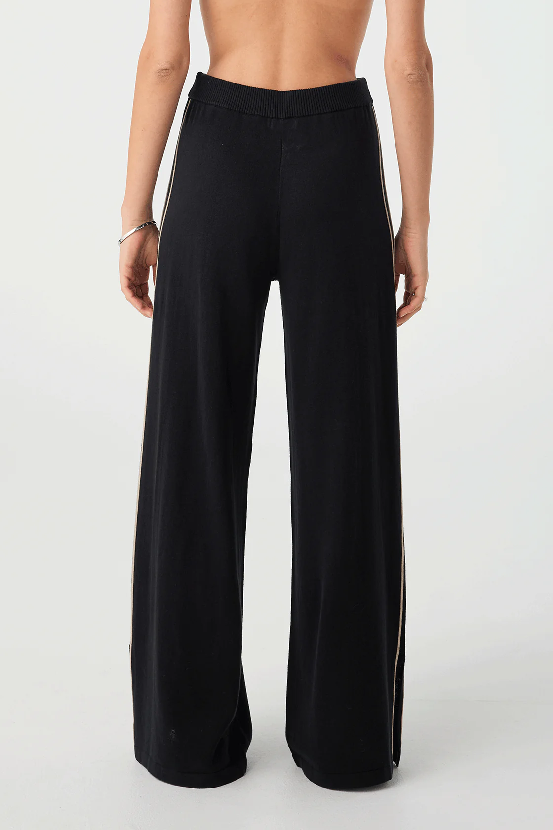 Pippa Pant // Black + Taupe