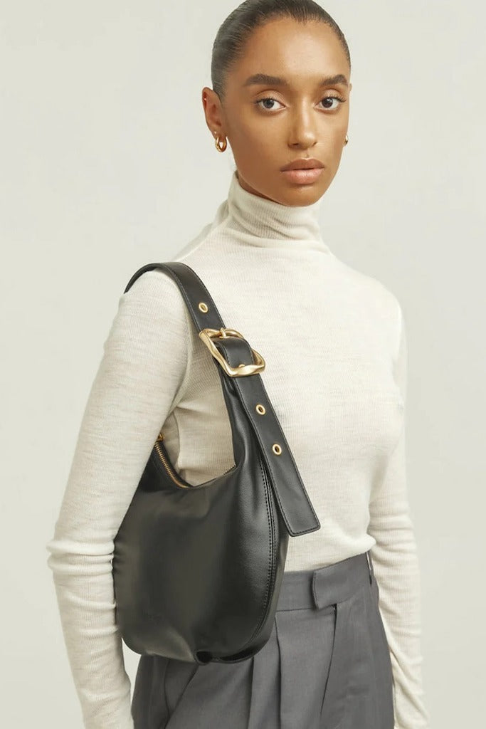 Everyday Croissant Bag // Black