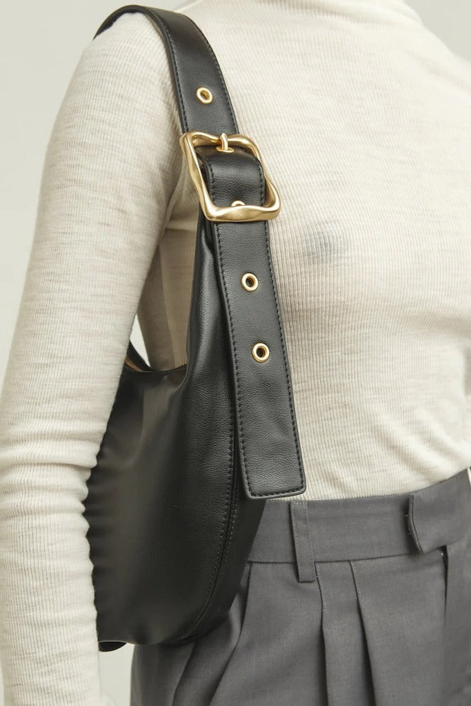 Everyday Croissant Bag // Black
