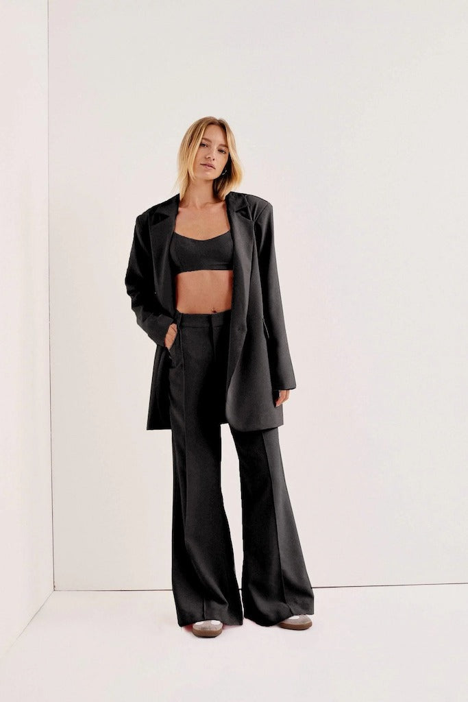 Shannon Crop Top // Black