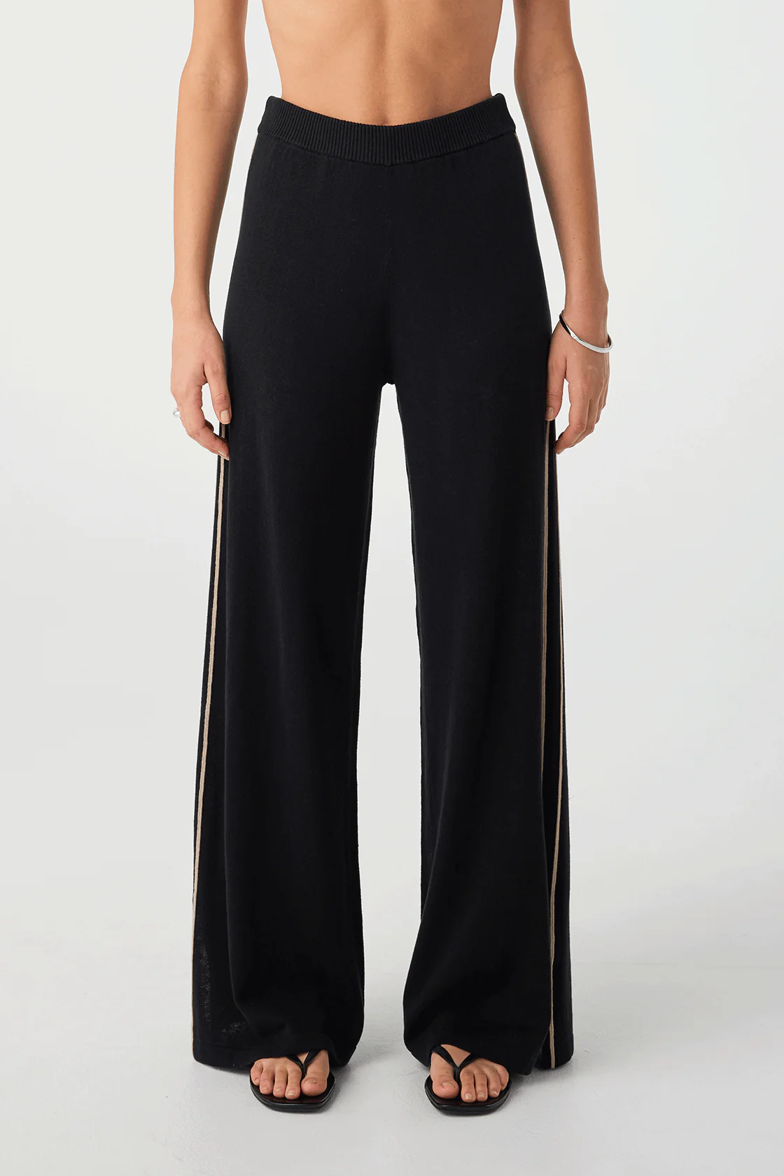 Pippa Pant // Black + Taupe