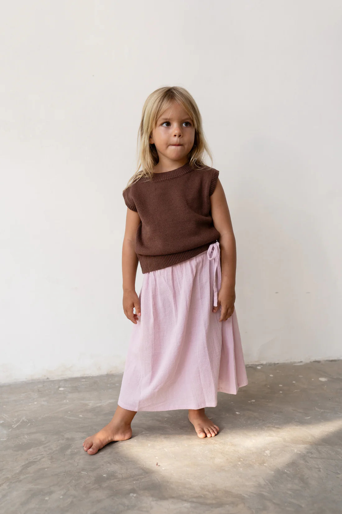 Knit Vest // Cocoa