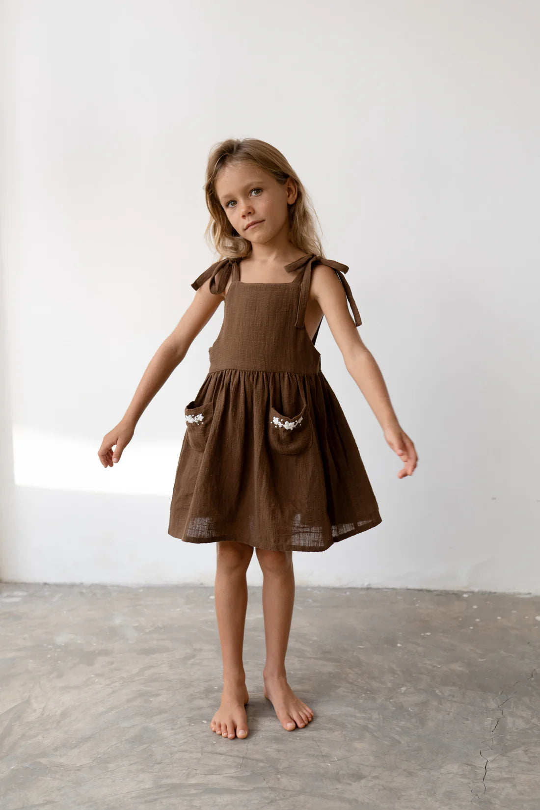 Luna Pinafore // Cocoa