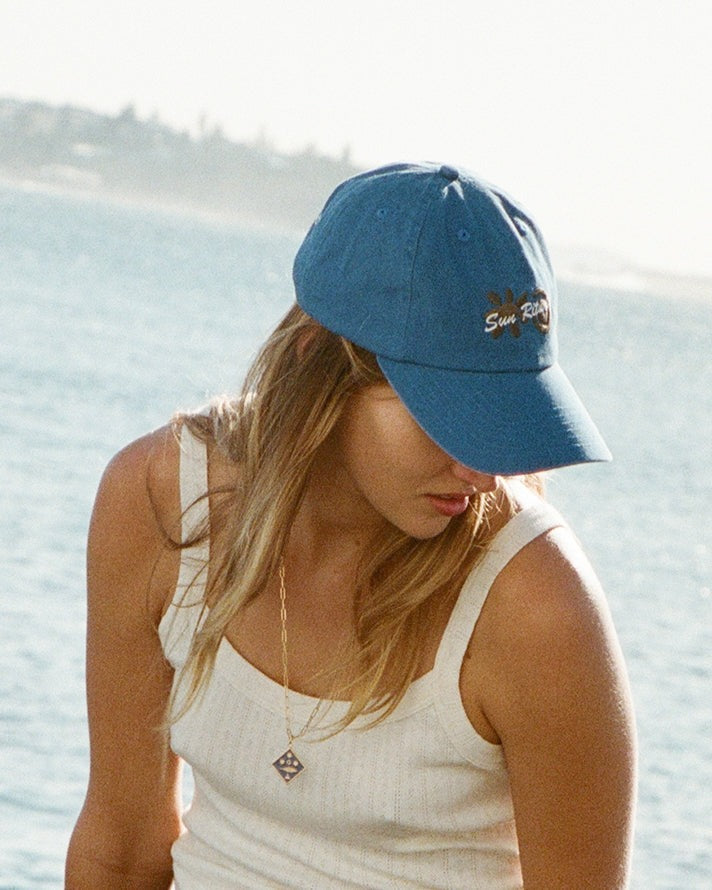 Selina Cap // Sea Blue