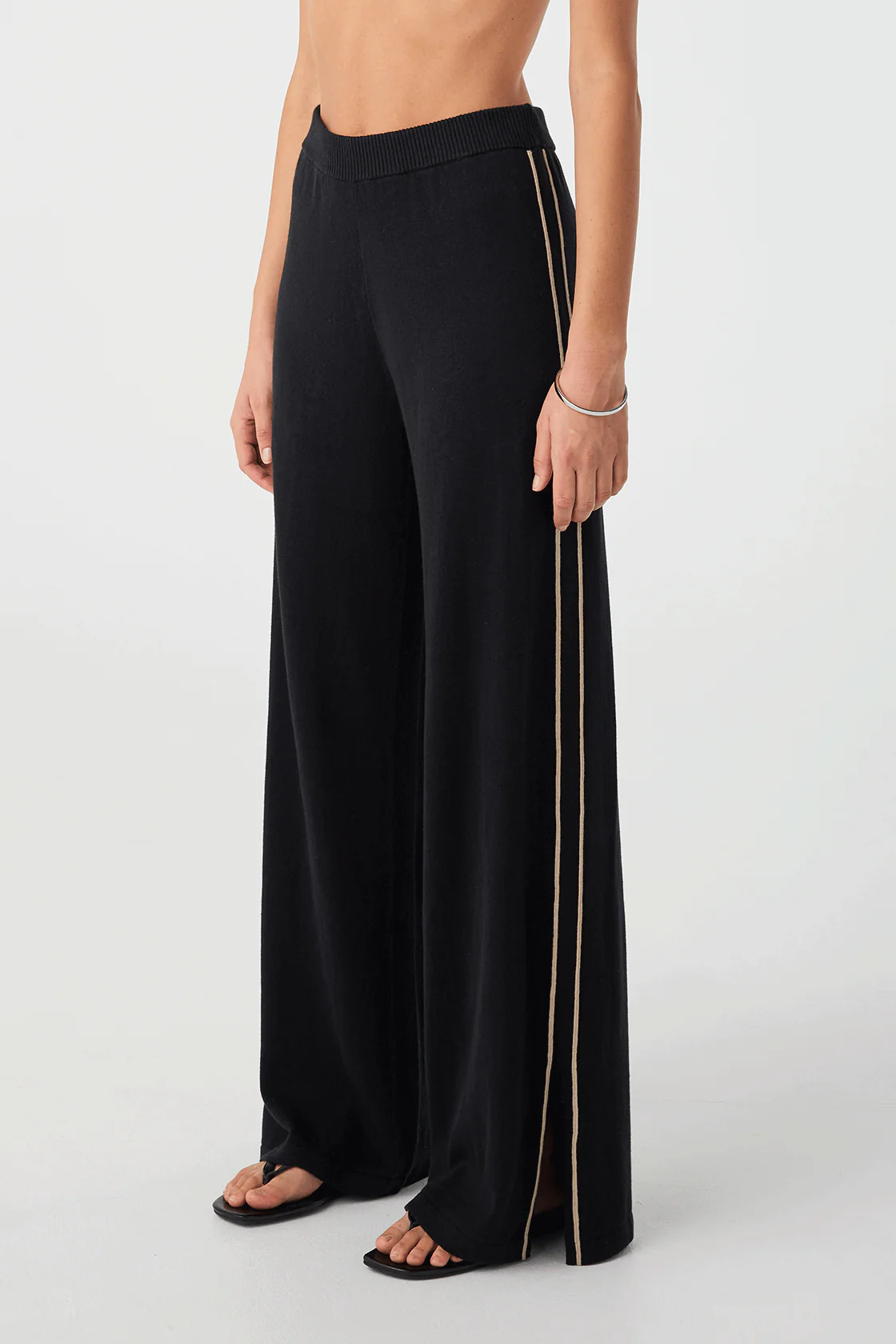 Pippa Pant // Black + Taupe