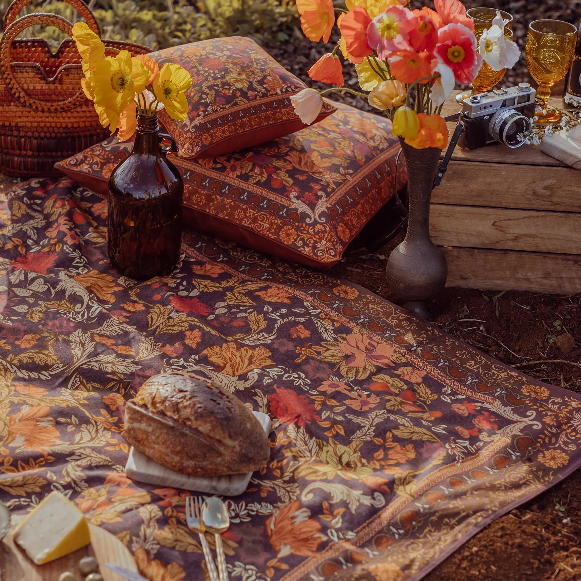 Spice Forest Picnic Rug
