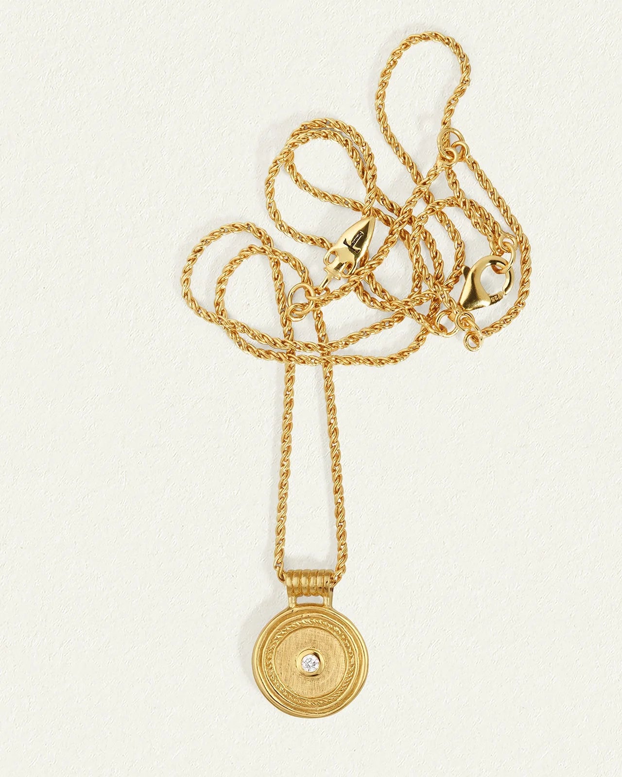 Capella Coin Necklace // Gold Vermeil