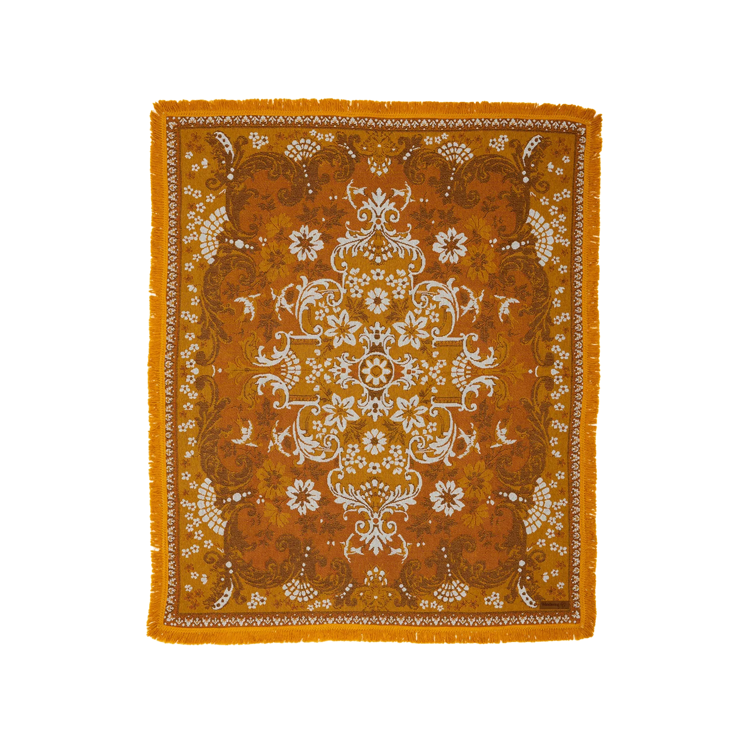 Ornate Floral Throw // Ginger