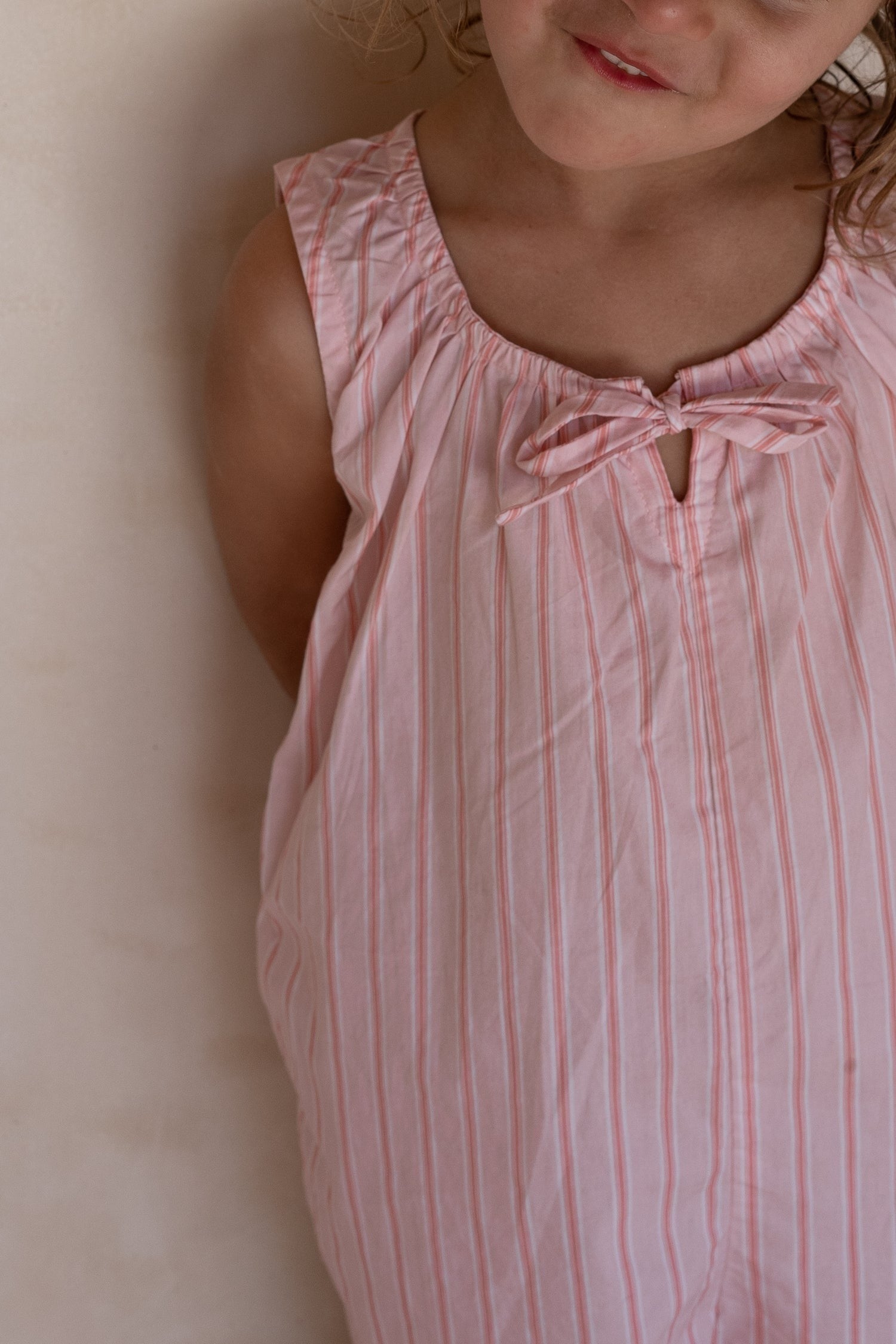 Sadie Overalls // Pink Stripe