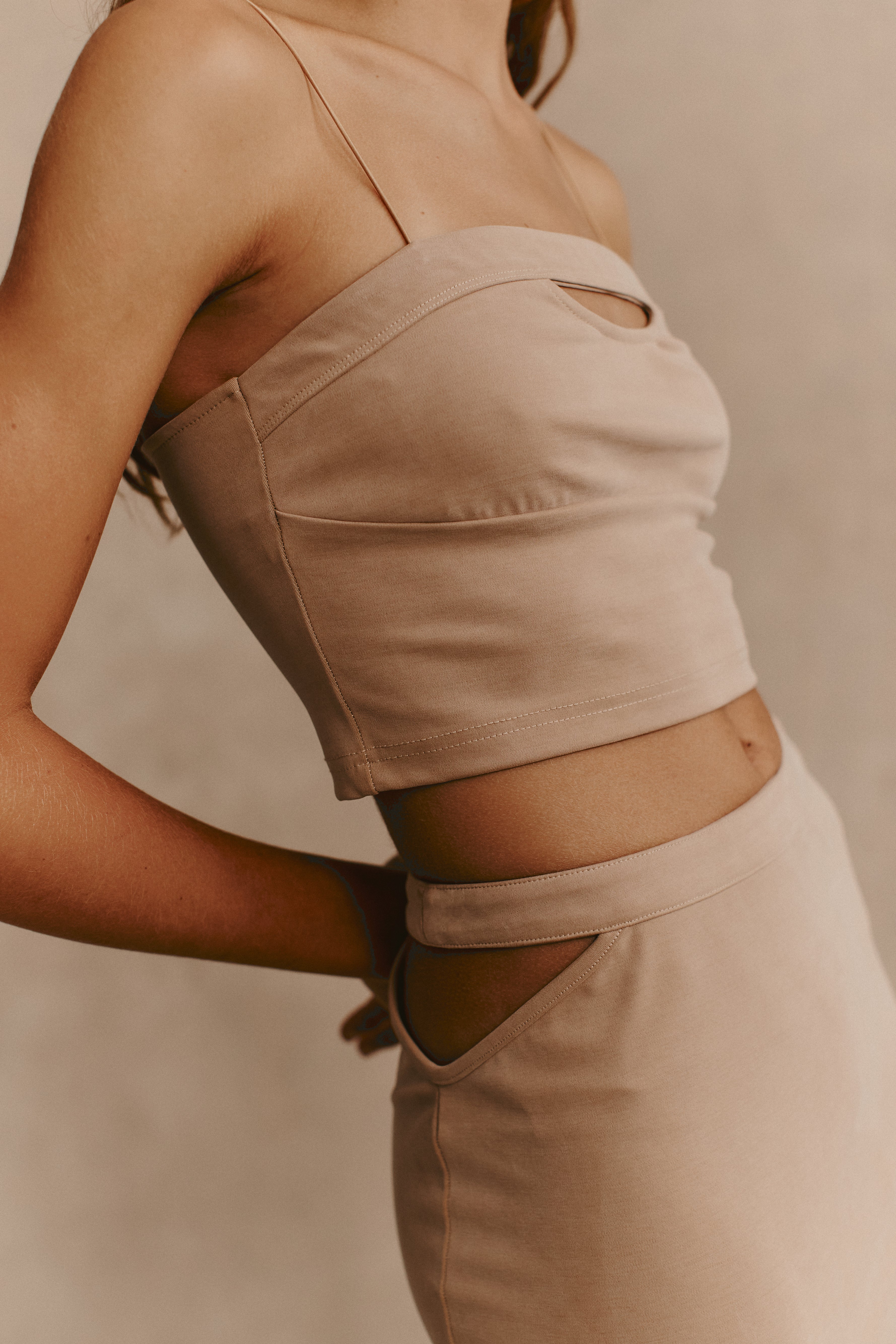 Cara Skirt // Sand