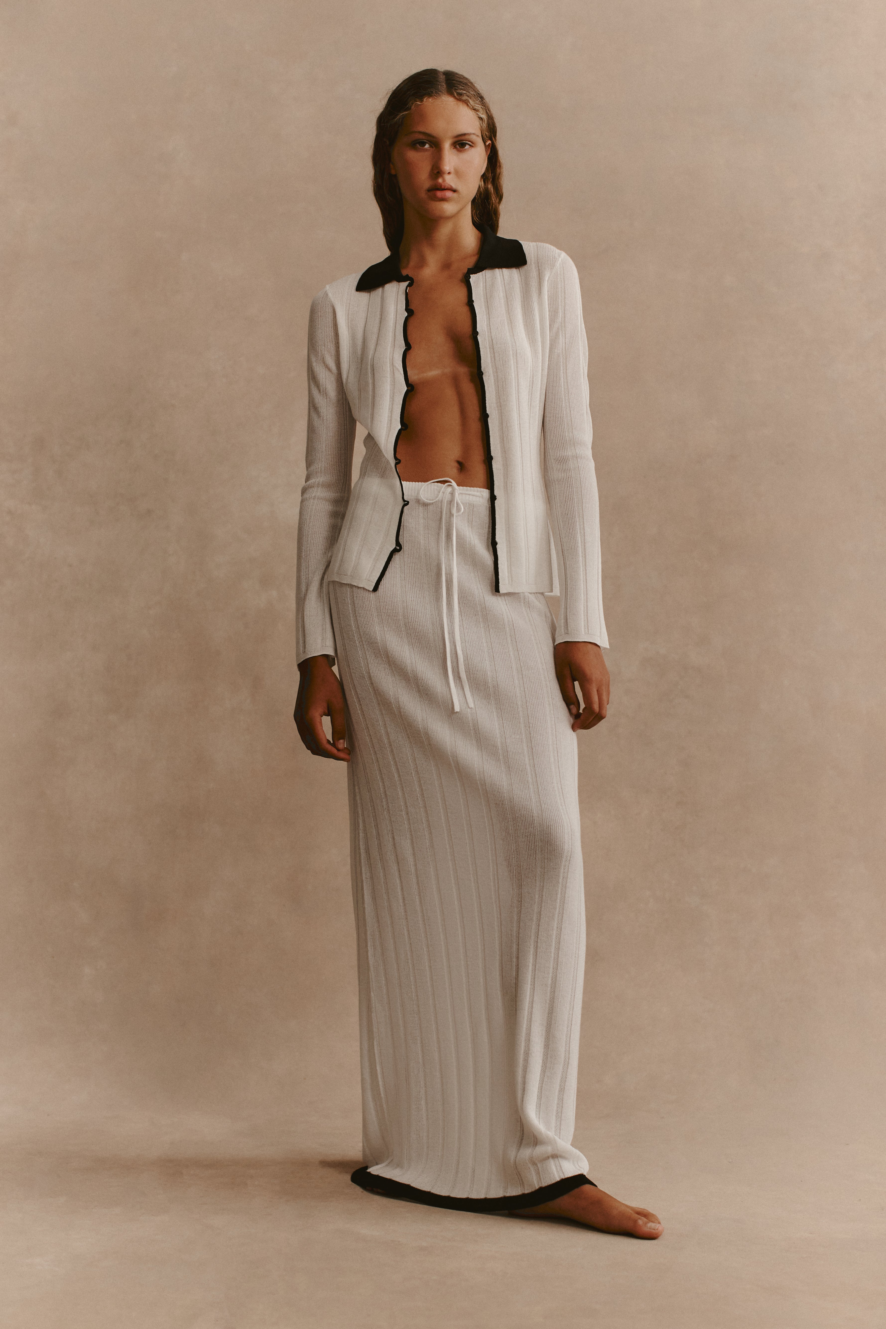 Noam Skirt // White